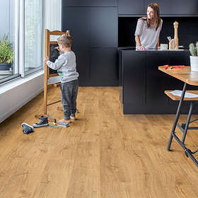 Quick-Step Bloom Plank LVT Click Vinyl - Autumn Oak Honey