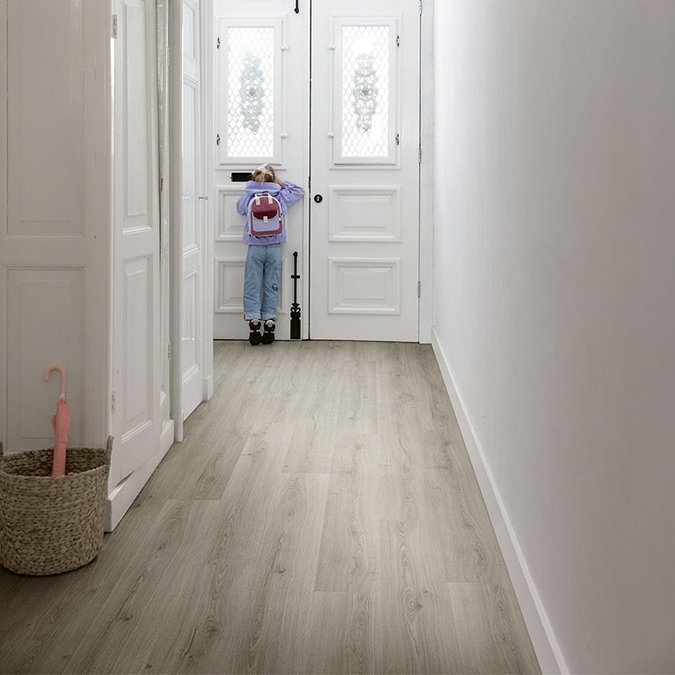 Quick-Step Bloom Plank LVT Click Vinyl - Botanic Grey