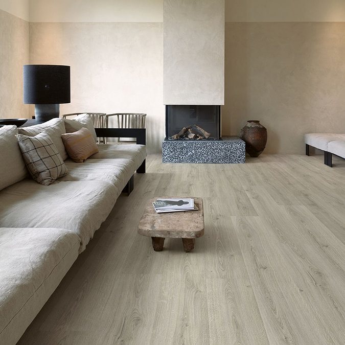 Quick-Step Bloom Plank LVT Click Vinyl - Botanic Grey