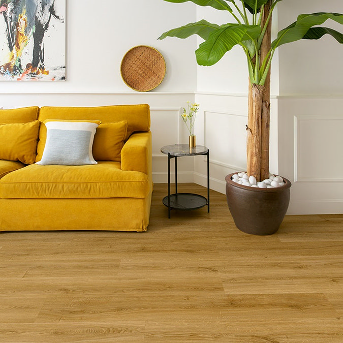 Quick-Step Bloom Plank LVT Click Vinyl - Botanic Smoked Oak