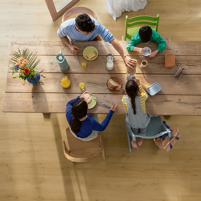 Quick-Step Bloom Plank LVT Click Vinyl - Brushed Oak Honey