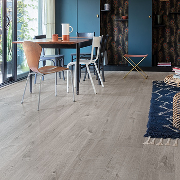 Quick-Step Bloom Plank LVT Click Vinyl - Cotton Oak Cozy Grey