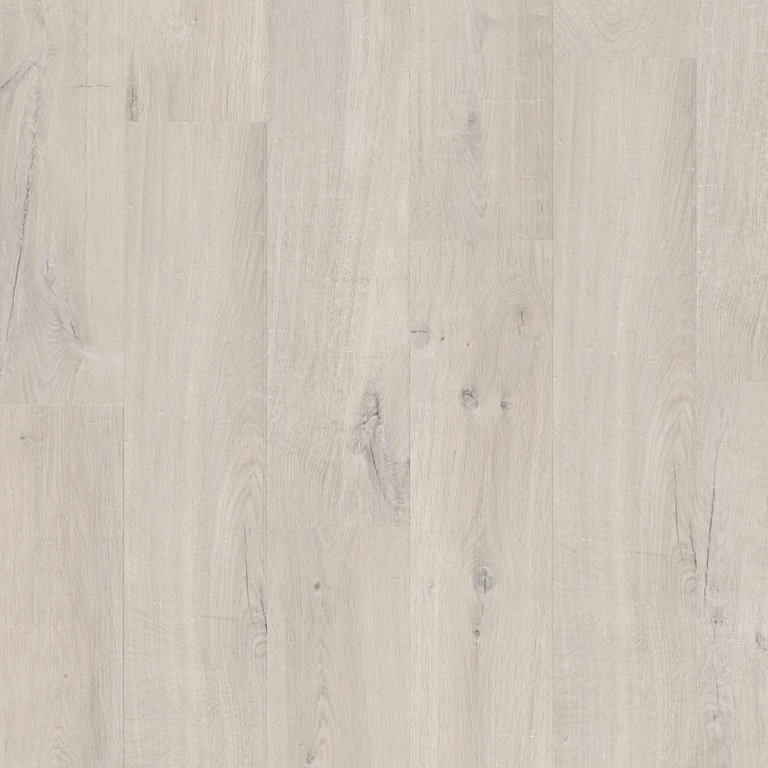 Quick-Step Bloom Plank LVT Click Vinyl - Cotton Oak White Blush