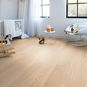 Quick-Step Bloom Plank LVT Click Vinyl - Pure Oak Blush