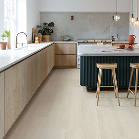 Quick-Step Bloom Plank LVT Click Vinyl - Sea Breeze Oak Light