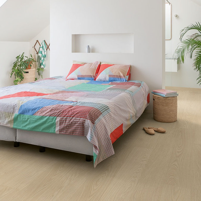 Quick-Step Blos Plank LVT Click Vinyl - Buttermilk Oak