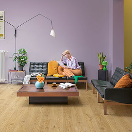 Quick-Step Blos Plank LVT Click Vinyl - Cottage Oak Natural