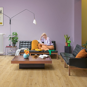 Quick-Step Blos Plank LVT Click Vinyl - Cottage Oak Natural