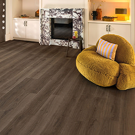 Quick-Step Capture Plank Laminate - Brushed Oak Brown