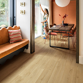 Quick-Step Capture Plank Laminate - Brushed Oak Warm Natural