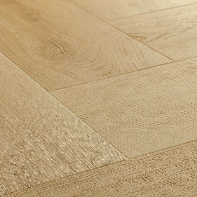 Quick-Step Ciro Herringbone LVT Click Vinyl - Botanic Beige