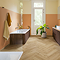 Quick-Step Ciro Herringbone LVT Click Vinyl - Botanic Beige