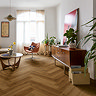 Quick-Step Ciro Herringbone LVT Click Vinyl - Botanic Caramel Oak