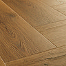 Quick-Step Ciro Herringbone LVT Click Vinyl - Botanic Caramel Oak