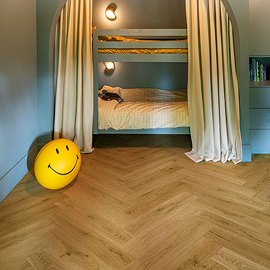 Quick-Step Ciro Herringbone LVT Click Vinyl - Botanic Smoked Oak