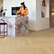 Quick-Step Ciro Herringbone LVT Click Vinyl - Pure Oak Blush