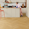 Quick-Step Ciro Herringbone LVT Click Vinyl - Pure Oak Honey