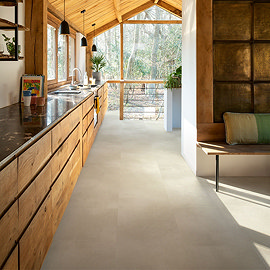 Quick-Step Illume Stone Effect LVT Click Vinyl - Sandstone Concrete