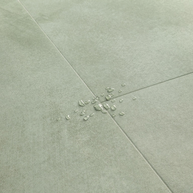 Quick-Step Illume Stone Effect LVT Click Vinyl - Soft Sage