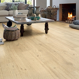Quick-Step Impressive Plank Laminate - Sandblasted Oak Natural