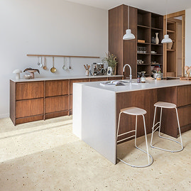 Quick-Step Muse Tile Stone Effect Laminate - Botanic Concrete