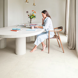 Quick-Step Muse Tile Stone Effect Laminate - Chalk