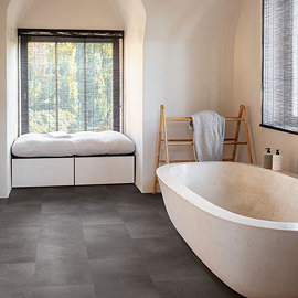 Quick-Step Oro Stone Effect LVT Click Vinyl - Volcanic Rock