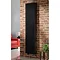 Quinn Adagio Single Column Radiator - Vertical - Black - 6 x Size Options Large Image