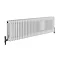 Quinn Forza 3 Column Radiator - Horizontal - White - 16 x Size Options Profile Large Image