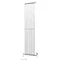 Quinn Plaza Tube Radiator - Vertical - White - 3 x Size Options Large Image
