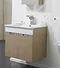 Hudson Reed Quintus Basin & Cabinet - Oak Large Image
