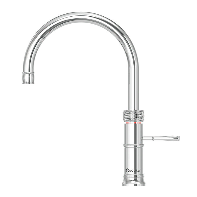 Quooker Classic Fusion Round Chrome Tap with PRO3 Boiling Water Tank