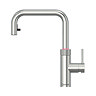 Quooker Flex Square Pull Out Hose Stainless Steel Tap with PRO3 Boiling Water Tank