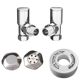 Radiator - Modern Angled - Installation Pack Large Image