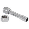 Radiator Valve Tail Extension - Chrome Large Image