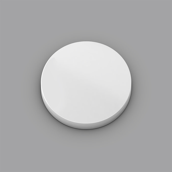 Radius Basin Tap Insert Disc - Gloss White