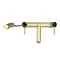 Radius Custom Brushed Brass Bath Shower Mixer Tap