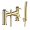 Radius Custom Brushed Brass Bath Shower Mixer Tap