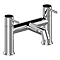 Radius Custom Chrome Bath Filler Tap Gloss Black