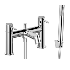 Radius Custom Chrome Bath Shower Mixer Tap Brushed Chrome