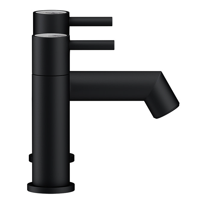 Radius Custom Matt Black Bath Filler Tap