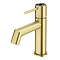 Radius Custom Brushed Brass Mono Basin Mixer Tap