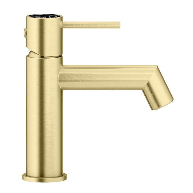 Radius Custom Brushed Brass Mono Basin Mixer Tap