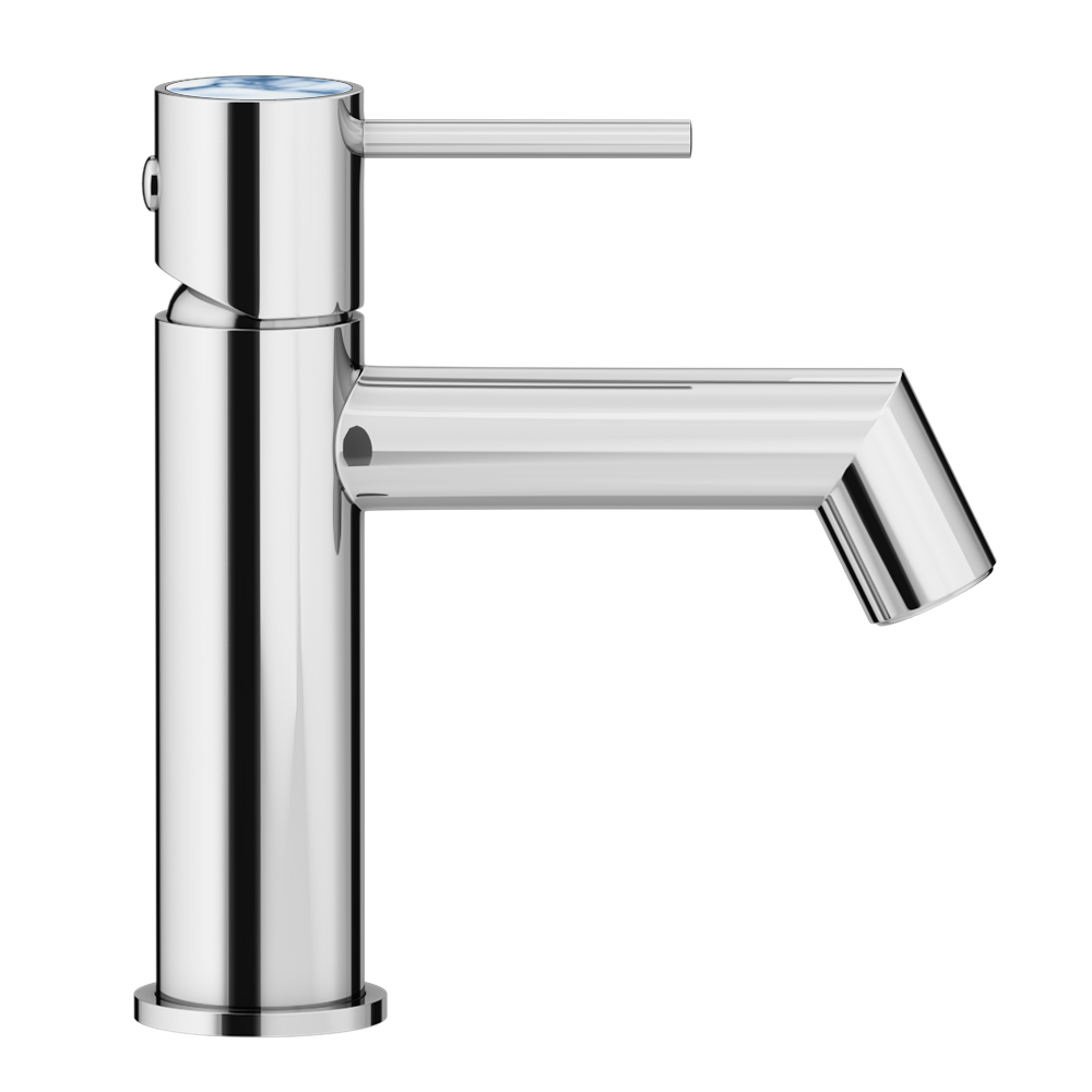 Radius Mono Basin Mixer Tap - Chrome | Victorian Plumbing UK