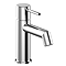 Radius Custom Chrome Mono Basin Mixer Tap - Brushed Brass