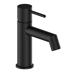 Radius Custom Matt Black Mono Basin Mixer Tap