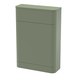 Radius Satin Green Back to Wall WC Unit W550 x D200mm