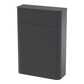 Radius Soft Black Back to Wall WC Unit W550 x D200mm
