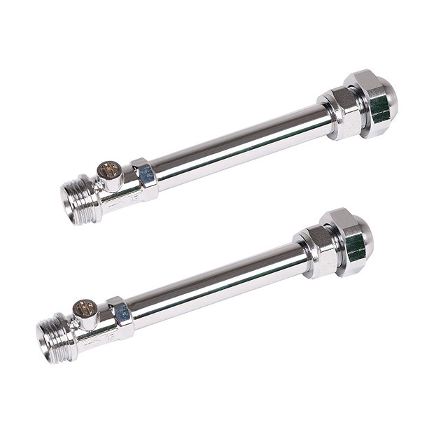 Radtap Radiator Extension Tail & Isolator Valve (Pair)