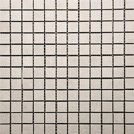 RAK - Lounge Ivory Porcelain Mosaic Polished Tile Sheet - 300x300mm - 7GPD52-MOS Medium Image